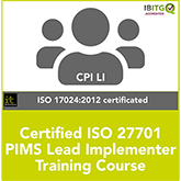 Certified ISO 27701 PIMS Lead Implementer Instructor-Led Online Training Course