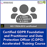 GDPR Foundation, Practitioner and C-DPO Accelerated Course
