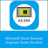 Pay the fee to take the AZ-500: Microsoft Azure Security Technologies exam online.